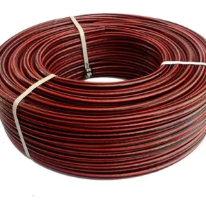 Manguera Bicolor Negra Roja