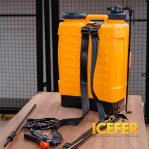 FUMIGADORA PLASTICA MANUAL DE 2O LT DE ESPALDA JCF